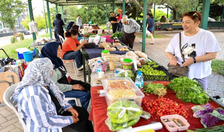 Kadınların emeği Tepebaşında değer görüyor