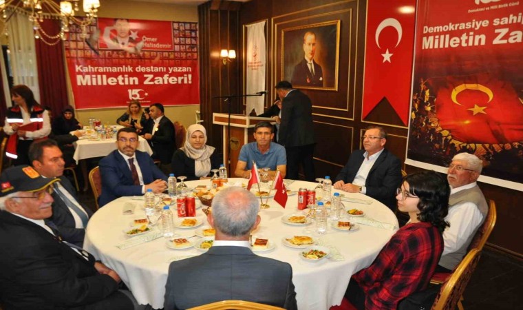 Karsta şehit aileleri ve gaziler bir araya geldi