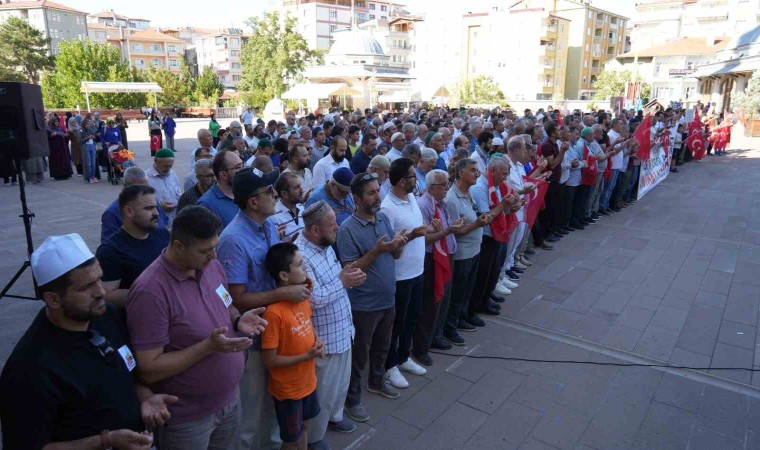 Kırıkkalede Haniye için gıyabi cenaze namazı kılındı