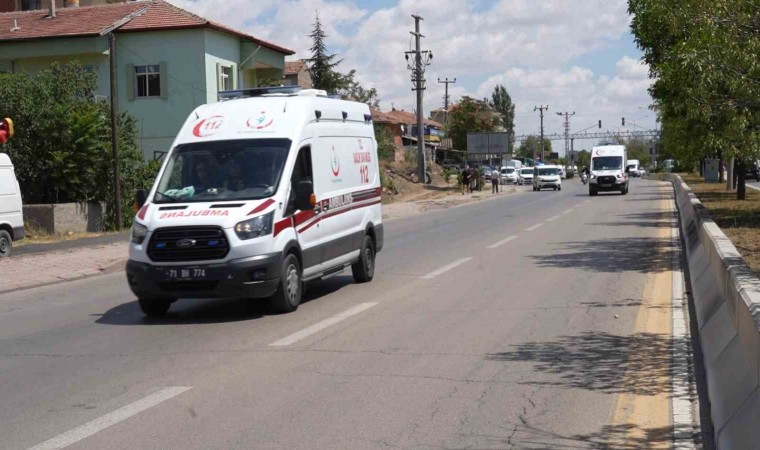 Kırıkkalede trafik kazası: 2si polis, 3 yaralı