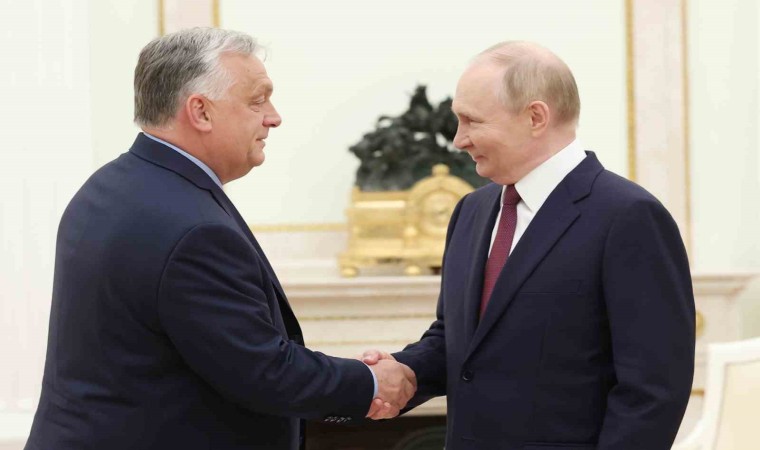 Macaristan Başbakanı Orban, Rusyada Putin ile görüştü