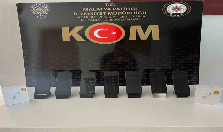 Malatyada kaçakçılık operasyonları