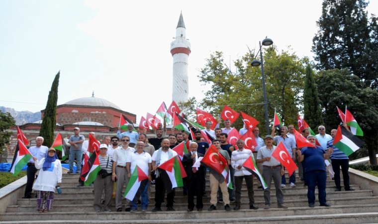 Manisa Milli İrade Platformundan Netanyahuya ve alkış tutanlara tepki