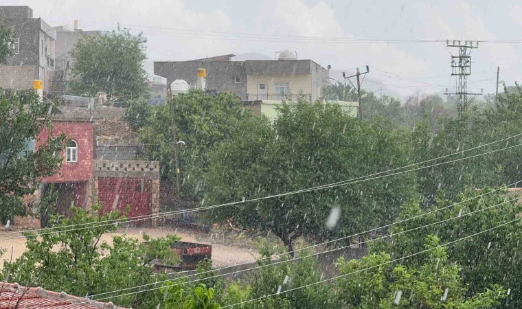 Mardin yaz ayında kışı yaşadı