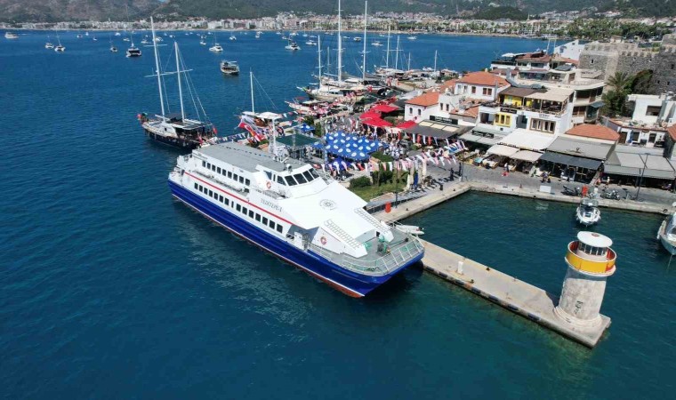 Marmaris-Fethiye deniz otobüsü seferleri başladı