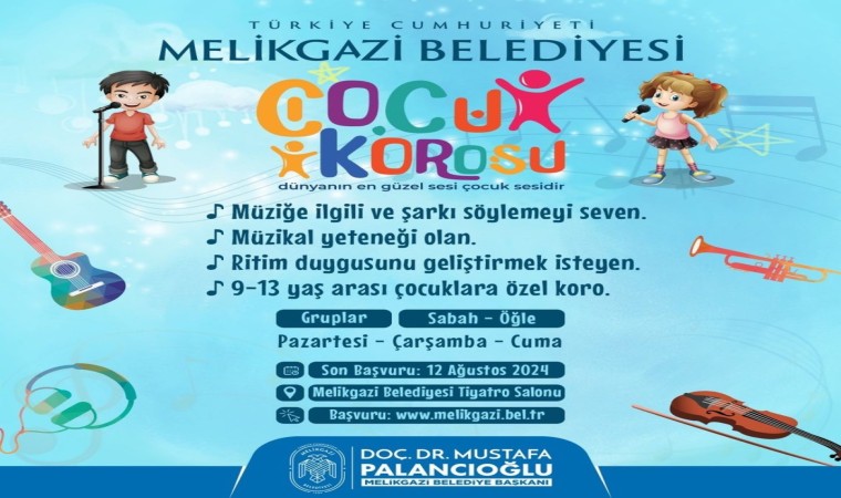 Melikgazi Belediyesinden çocuklara yönelik sanat ile ilgili bir uygulama daha