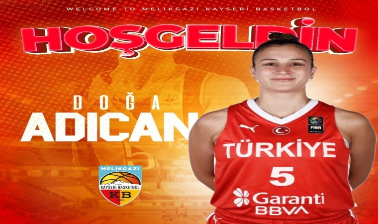 Melikgazi Kayseri Basketbol,Doğa Adıcanı renklerine bağladı