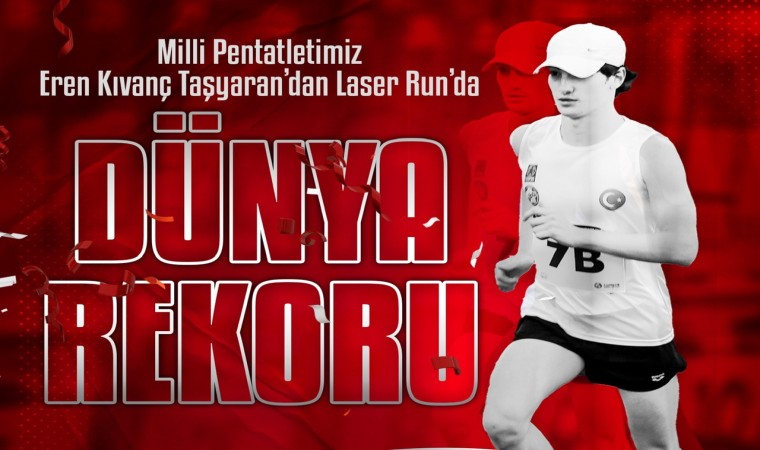 Milli Pentatlet Eren Kıvanç Taşyarandan laser runda dünya rekoru