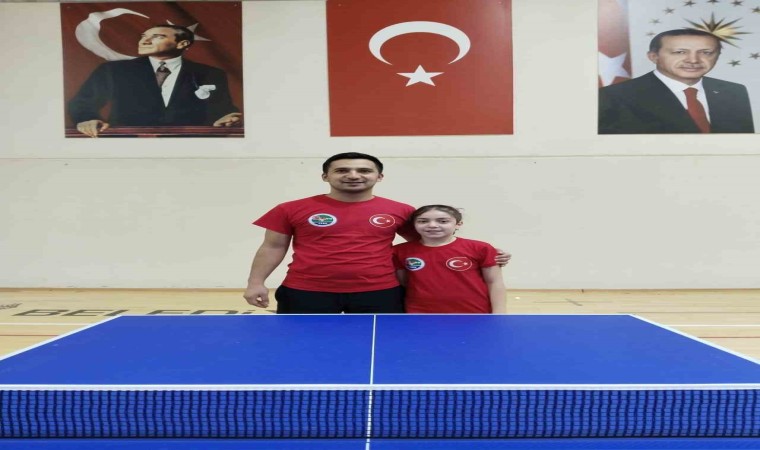 Milli takıma Kayseriden bir antrenör bir sporcu