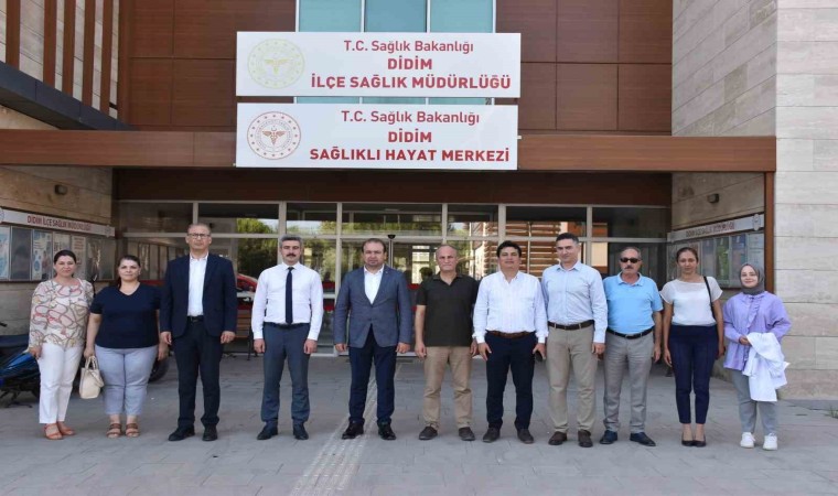 Müdür Şenkul, Didimdeki sağlık hizmetlerini yerinde inceledi