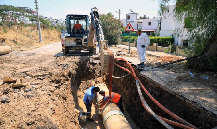 MUSKİden Bodrumda 16 saatlik ‘Arıza mesaisi