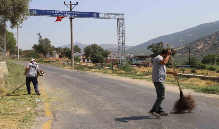 Nazilli Belediyesinin çalışmalarıyla Kestel pırıl pırıl