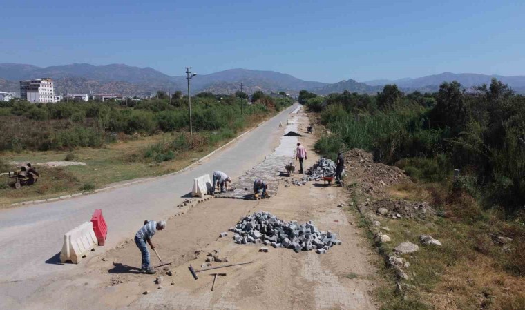 Nazilli Sümer Mahallesinde yol çalışmaları tamamlandı