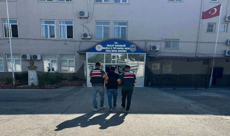 Nazillide 17 yıl hapis cezası ile aranan şahıs yakalandı