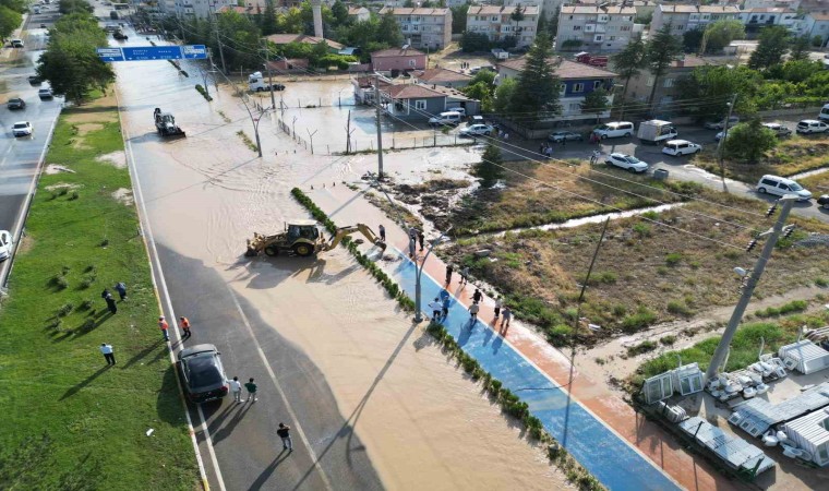 Niğdede metrekareye 45,5 kilogram yağmur yağdı