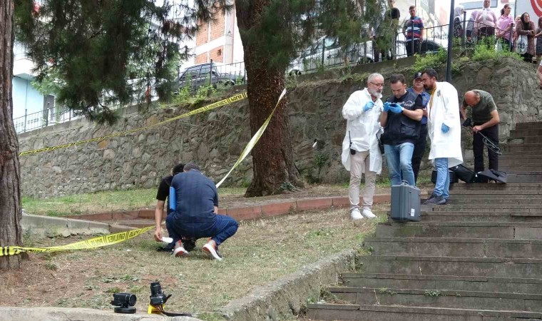 Orduda bir kişi parkta başından vurulmuş halde bulundu