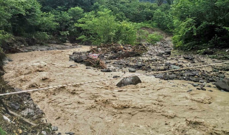 Orduda sel sularına kapılan yaşlı kadın hayatını kaybetti