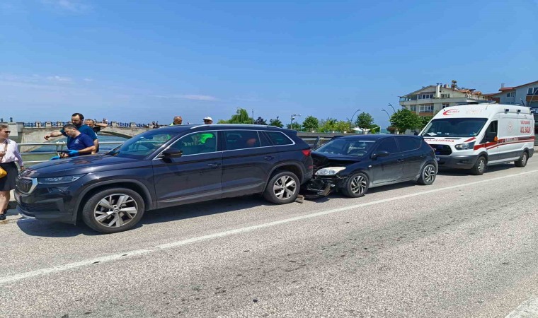 Orduda trafik kazası: 1 yaralı