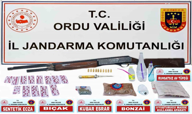 Orduda uyuşturucu operasyonu: 6 tutuklama