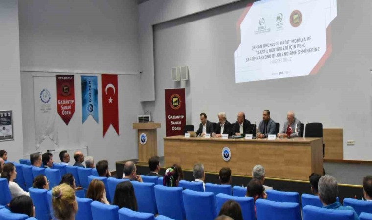 PEFC sertifikasyonu bilgilendirme semineri GSO-MEMde gerçekleştirildi