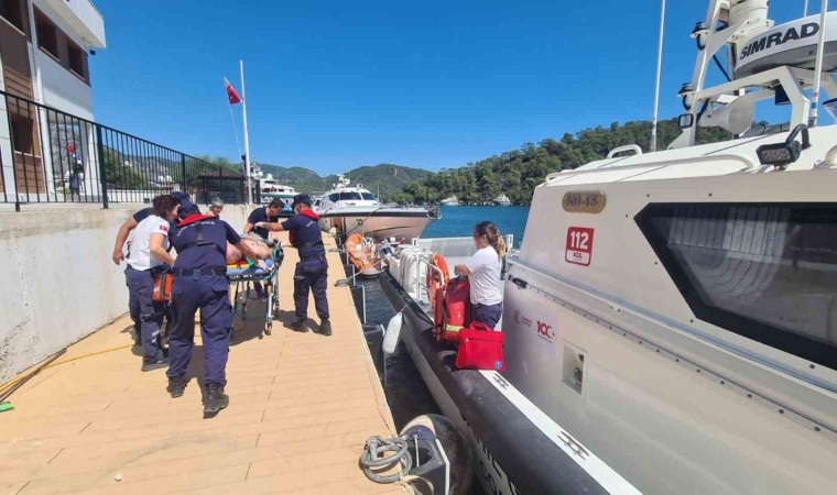 Sahil Güvenlikten Marmaris ve Fethiyede 3 tıbbi tahliye