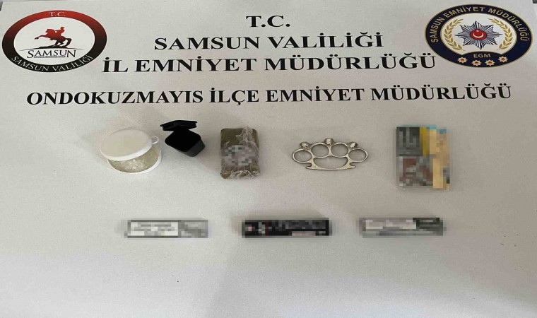 Samsunda narkotik uygulaması: 38 kişi yakalandı