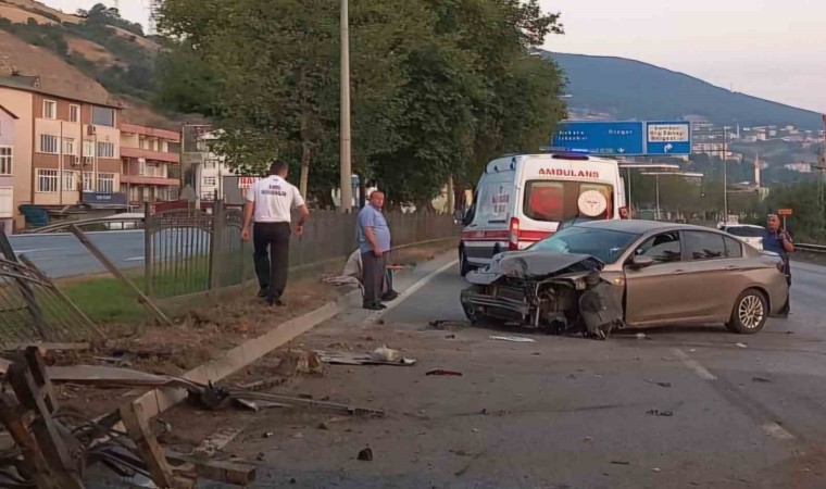 Samsunda trafik kazası: 4 yaralı