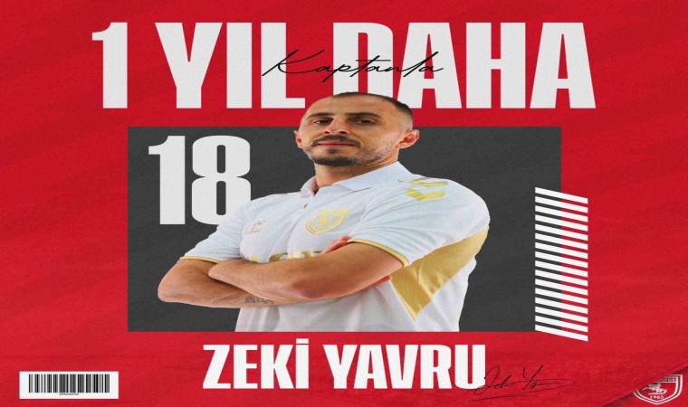 Samsunspor, Zeki Yavrunun sözleşmesini 1 yıl daha uzattı