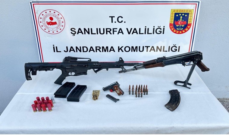 Şanlıurfada ruhsatsız silah operasyonu: 1 gözaltı