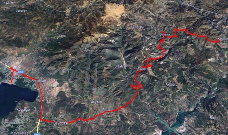 Sazak, Otmanlar ve Karaçamda yeni ulaşım hizmeti başlıyor