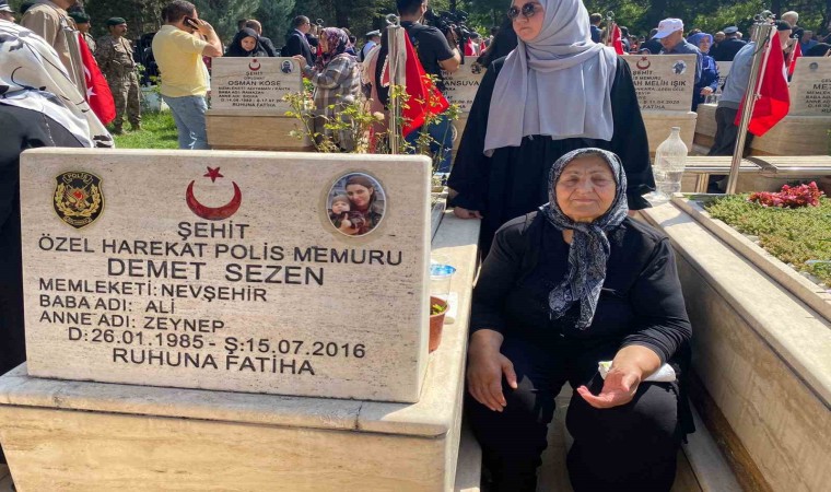 Şehit Demet Sezenin annesi Köşker: “Ciğerimi, kuzumu bana versinler, ben dünyadan vazgeçerim”