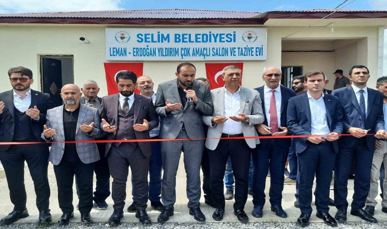 Selimde çok amaçlı salon ve taziye evi açılışı yapıldı