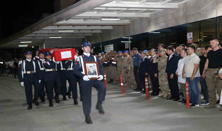 Siirtte hastanede hayatını kaybeden uzman çavuş memleketine uğurlandı