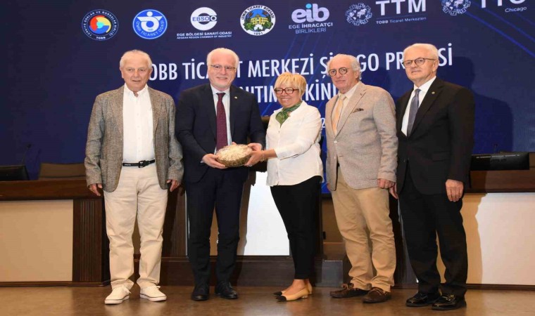 Şikagodaki TOBB Ticaret Merkezi İzmirli firmaları bekliyor