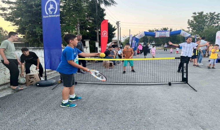 Spor mahalleye taşındı mahalde çocuklar mutlu oldu