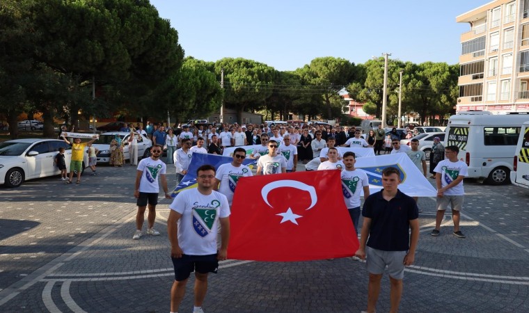 Srebrenitsa Katliamında ölenler Gömeçte anıldı