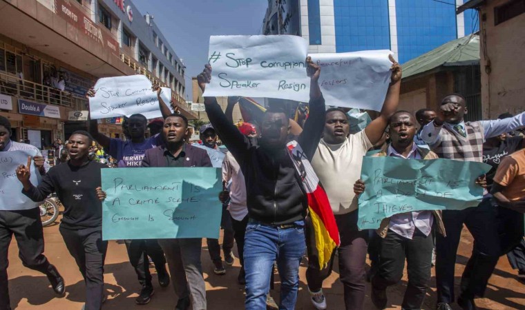 Ugandadaki protestolarda 60 kişi gözaltına alındı