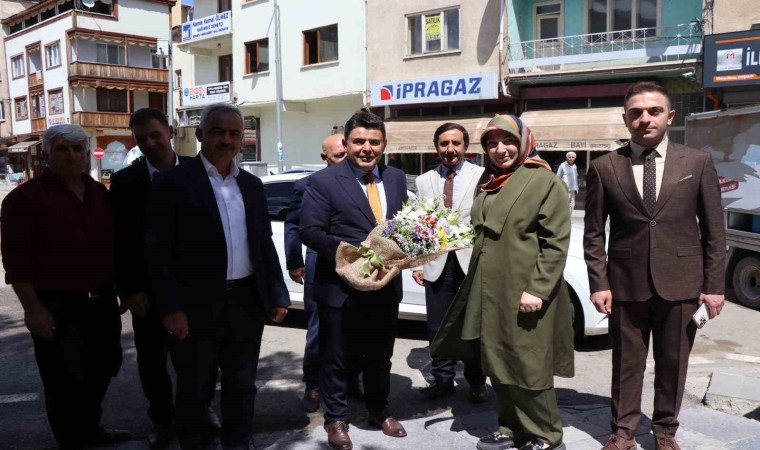 Ulaştırma ve Altyapı Bakanlığı Yardımcısı Boyrazdan Oltululara istasyon müjdesi