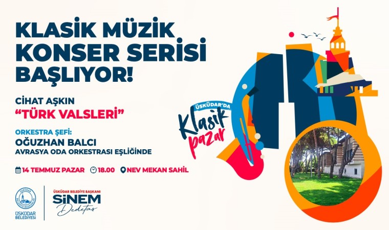 Üsküdarda klasik müzik konser serisi başlıyor