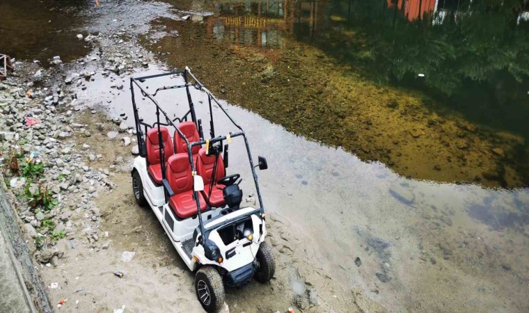 Uzungölde ticari amaçla kiralanan ATV ve golf araçları toplatıldı