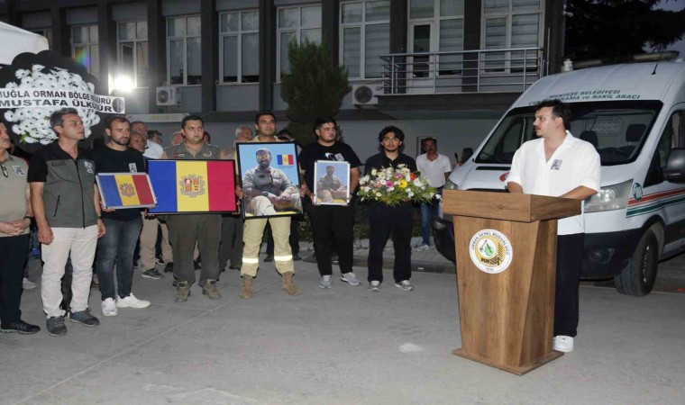 Yangın söndürme uçağı pilotu kalbine yenik düştü