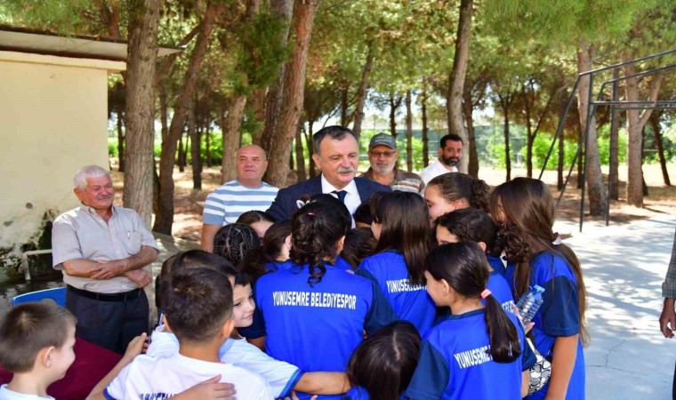 Yuntdağında yaz spor okulu coşkusu başladı