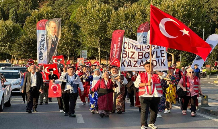 30 Ağustos Zafer Bayramı Üsküdarda coşkuyla kutlandı