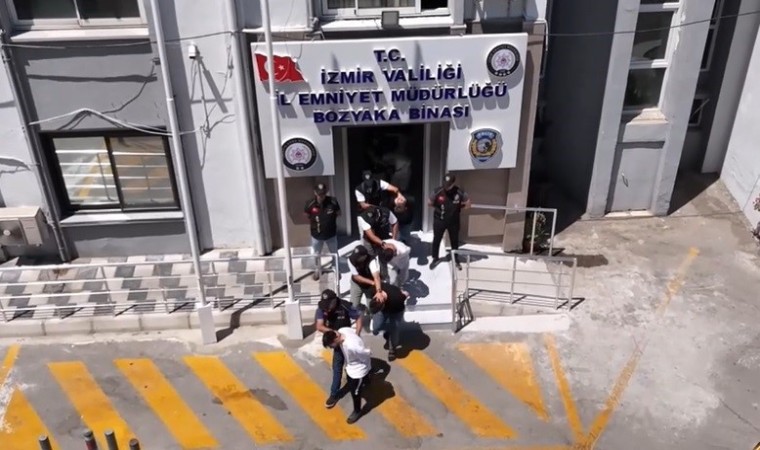 36 kadını fuhşa zorlayan çeteye İzmirde eş zamanlı operasyon