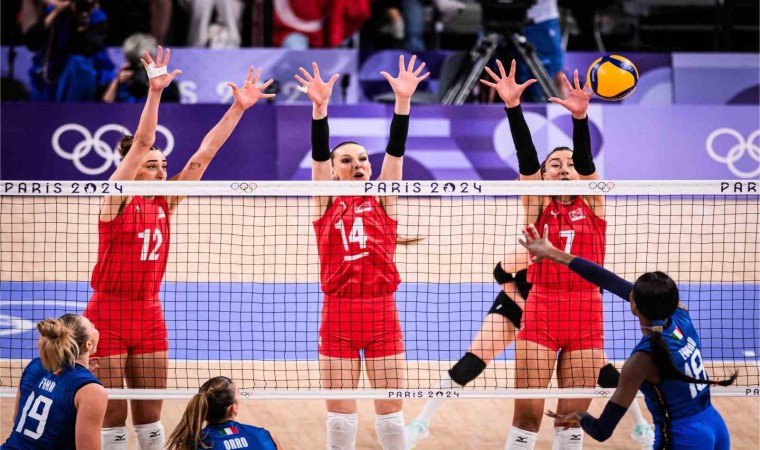 A Milli Kadın Voleybol Takımı, İtalyaya mağlup oldu