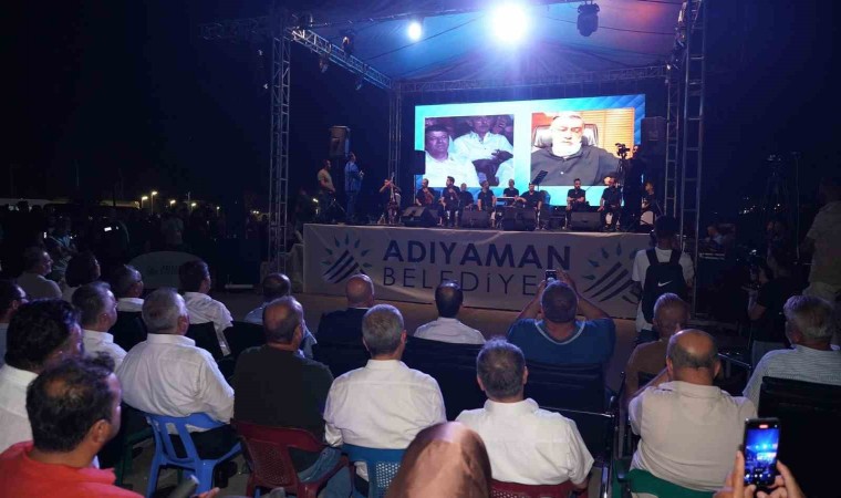 Adıyamanda sanatçı Kahtalı Mıçeye vefa gecesi düzenlendi