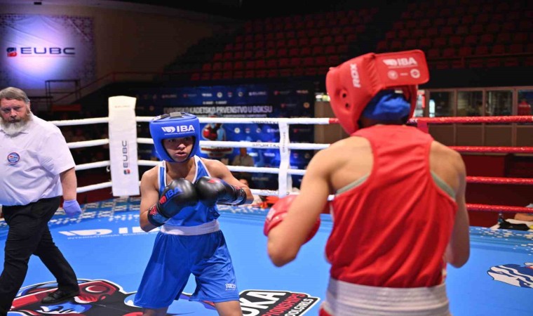 Asmin Cabaş, Avrupa Boks Şampiyonasında çeyrek finalde