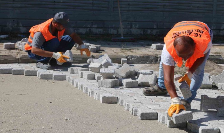 Atakumda yol çalışmaları devam ediyor