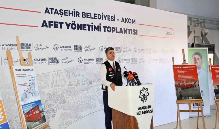 Ataşehirin risk haritası çıkarıldı: 17 Mahalleye konteynerleri konuluyor