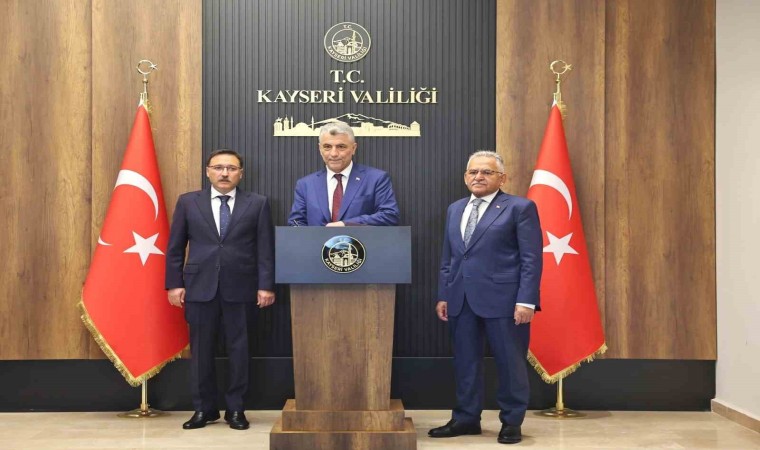 Bakan Bolattan Kayseri Valiliğine ziyaret